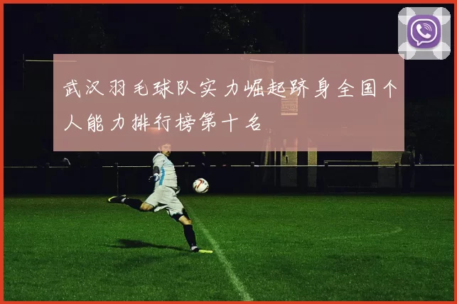 武汉羽毛球队实力崛起跻身全国个人能力排行榜第十名